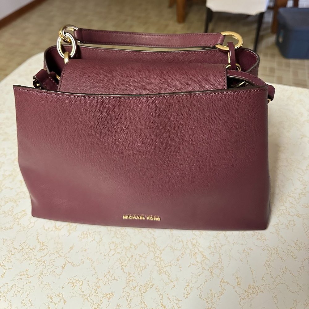 MK Burgundy Purse